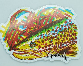 OG BROWNTROUT - Sticker
