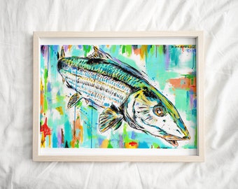 MARATHON BONEFISH  - paper print