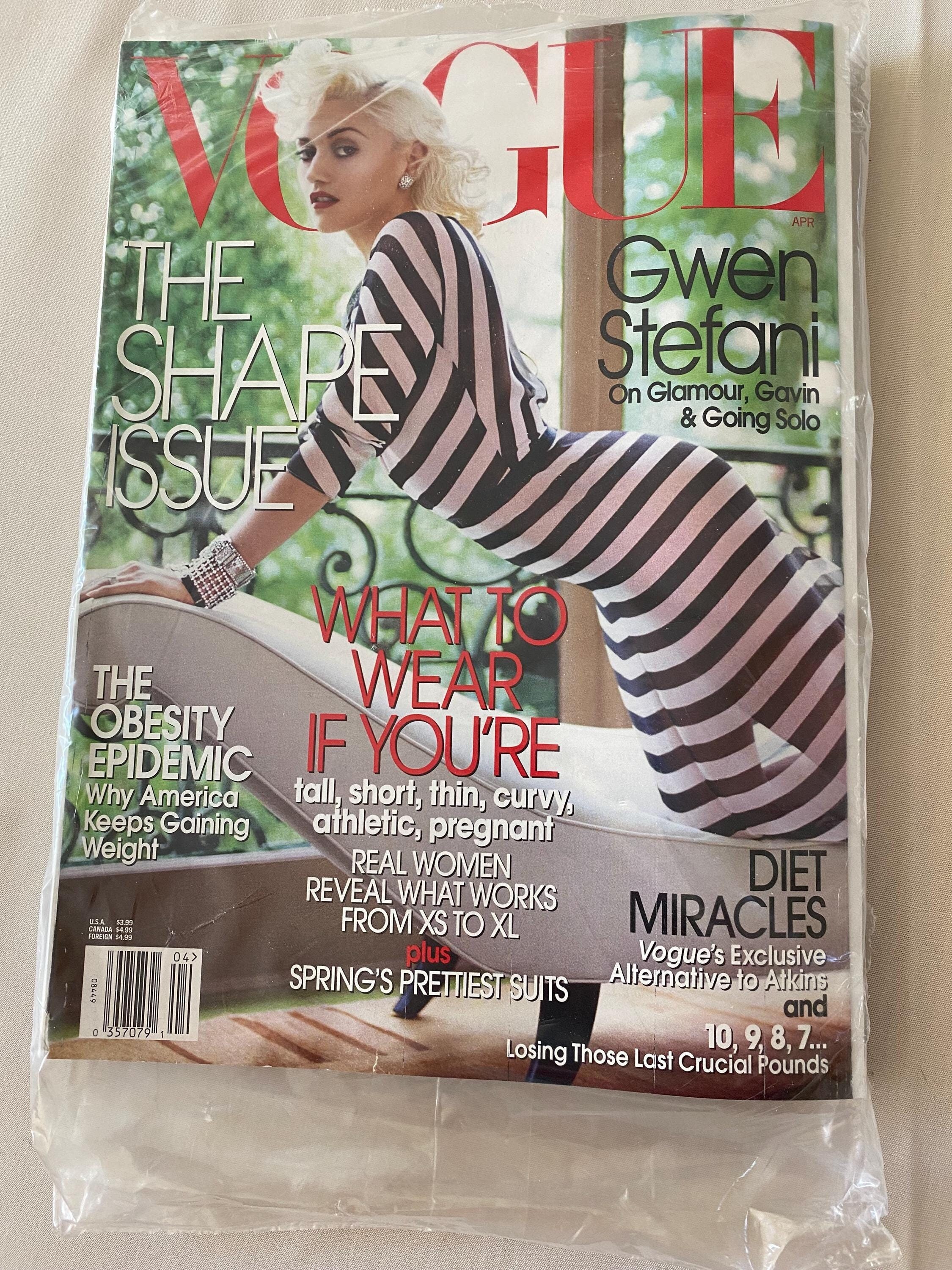 Vogue Magazine April 2004 Fashion Magazine New Old Stock Gwen