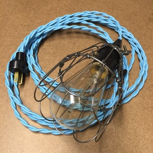 Plug-in Pendant Light with 15' Cord