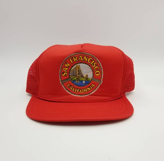 Vintage 1980s San Francisco California Trucker Hat
