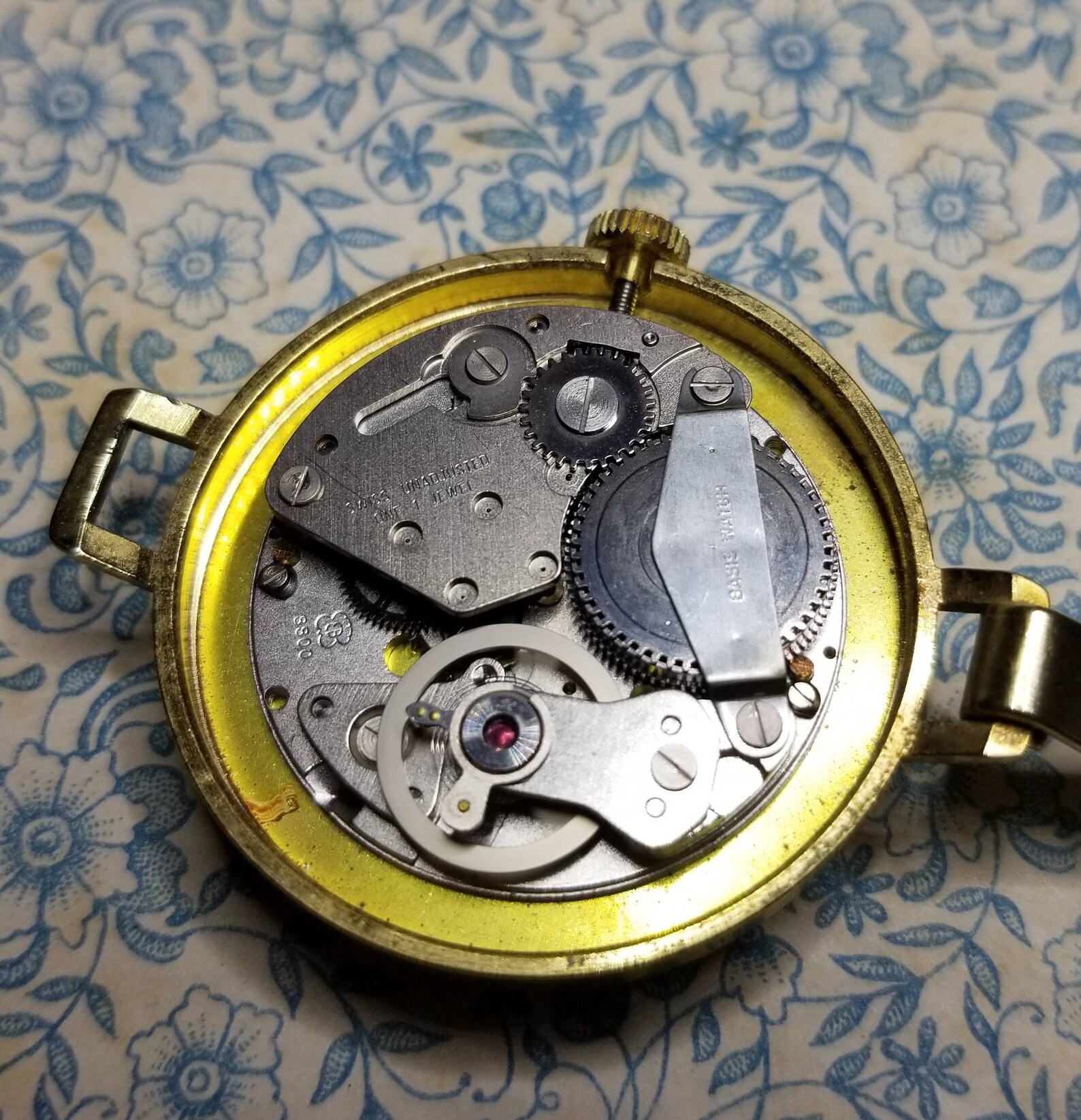 Vintage 1960s/70s Lucerne Watch Wind Up Watch Working Swiss Etsy