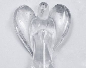 Clear Quartz Angel For Meditation & Protection