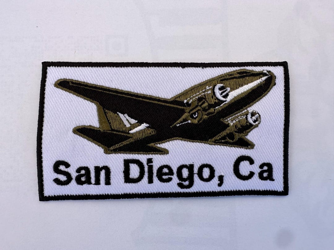 Air Force Airplane Patch San Diego, Ca - Etsy