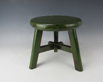 round wooden stool stackable chinese antique style walnut green color round face stool h85inch wooden stool etsy round wooden stool stackable chinese antique style walnut green color round face stool h85inch wooden stool etsy