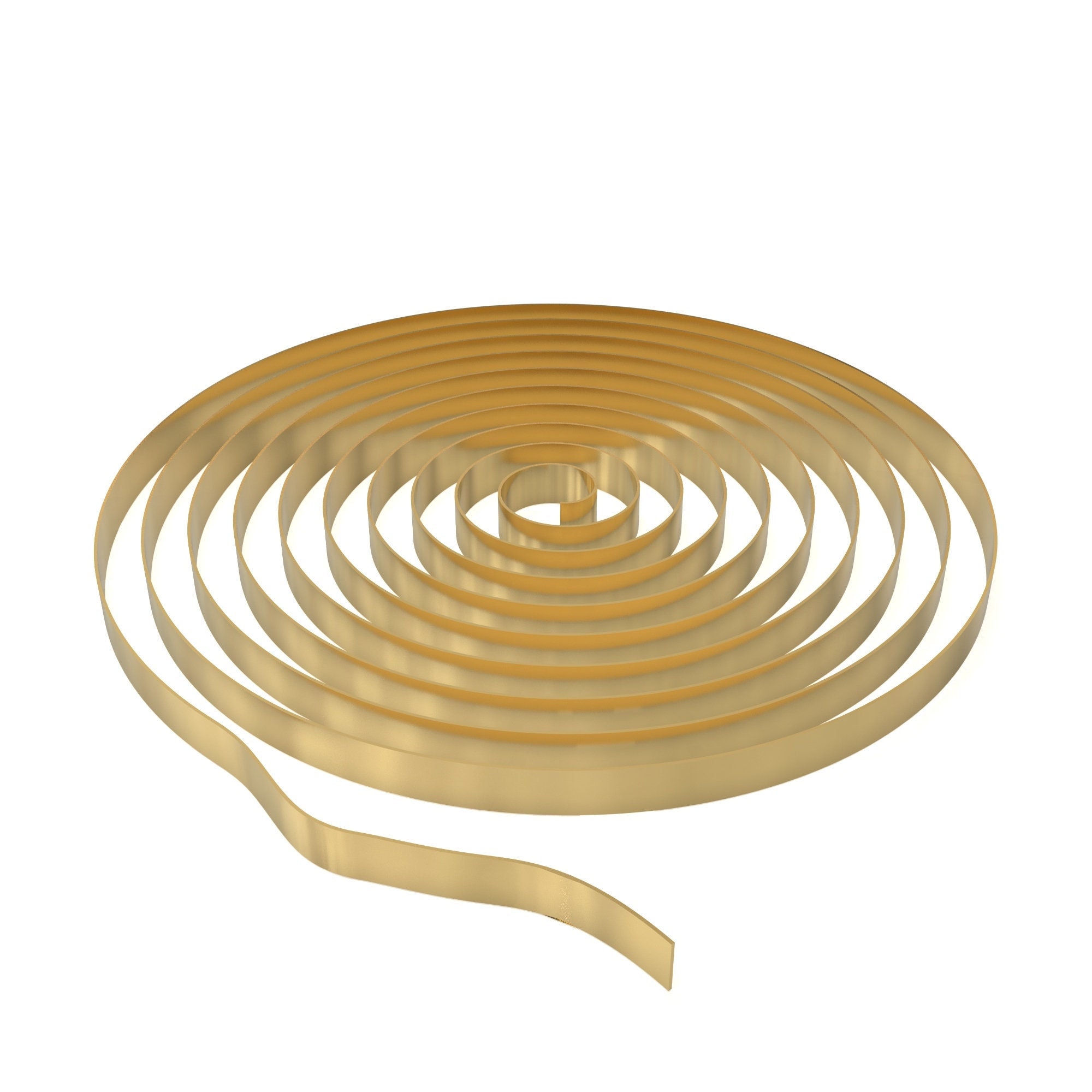 Bezel Wire Gold 922K, Bezel Strip Wire 10cm4inch, Bezel Setting Wire