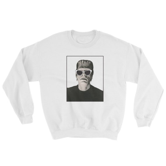 Frankenstein crewneck sweater, halloween sweater,