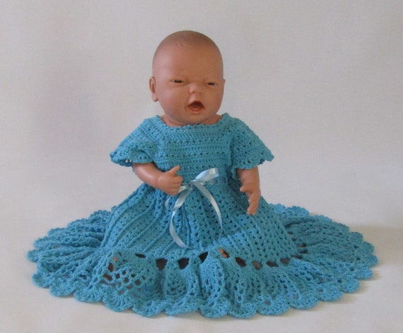 baby blue infant dress