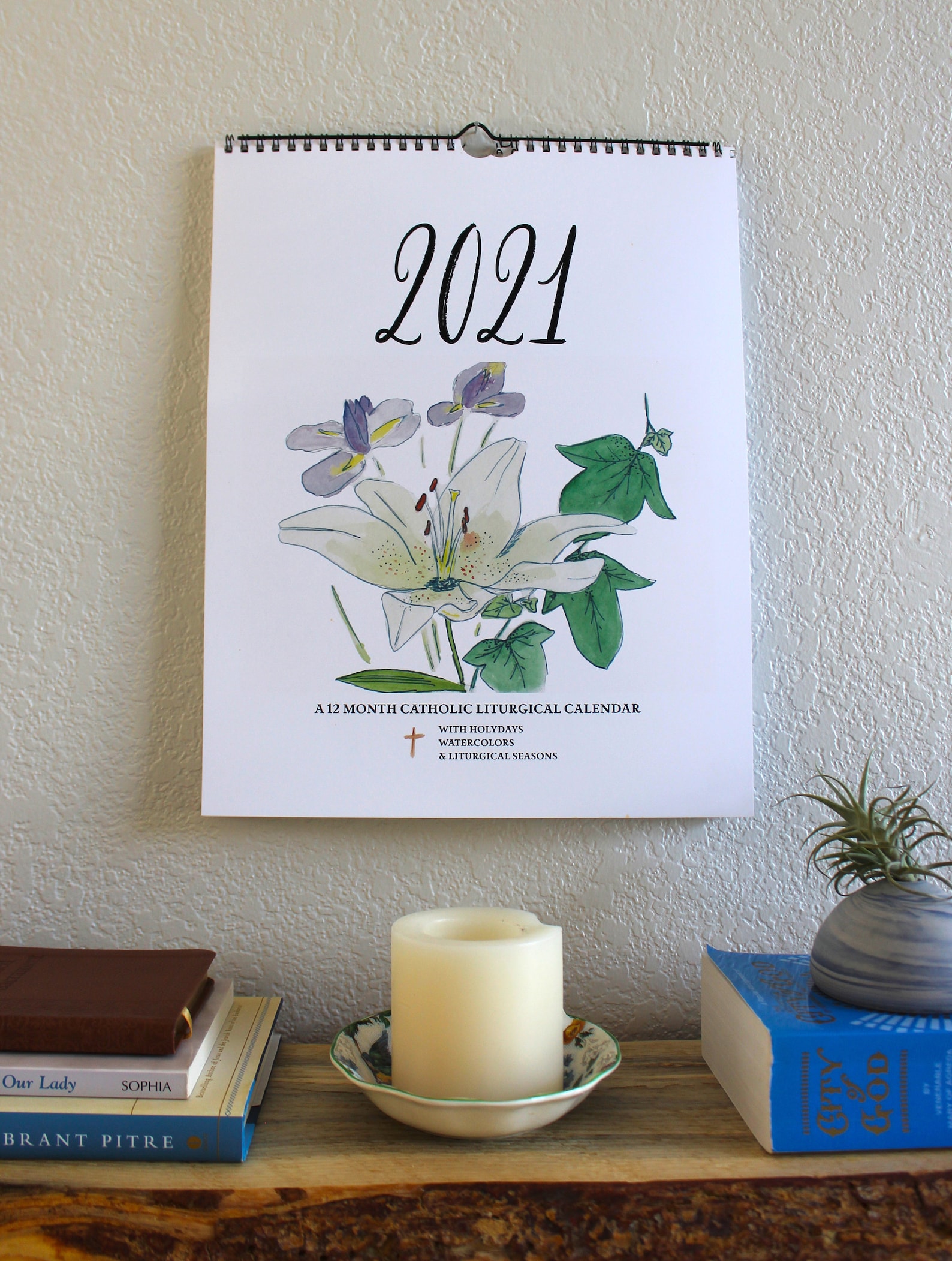 2021 Catholic Liturgical Wall Calendar Liturgical Living | Etsy