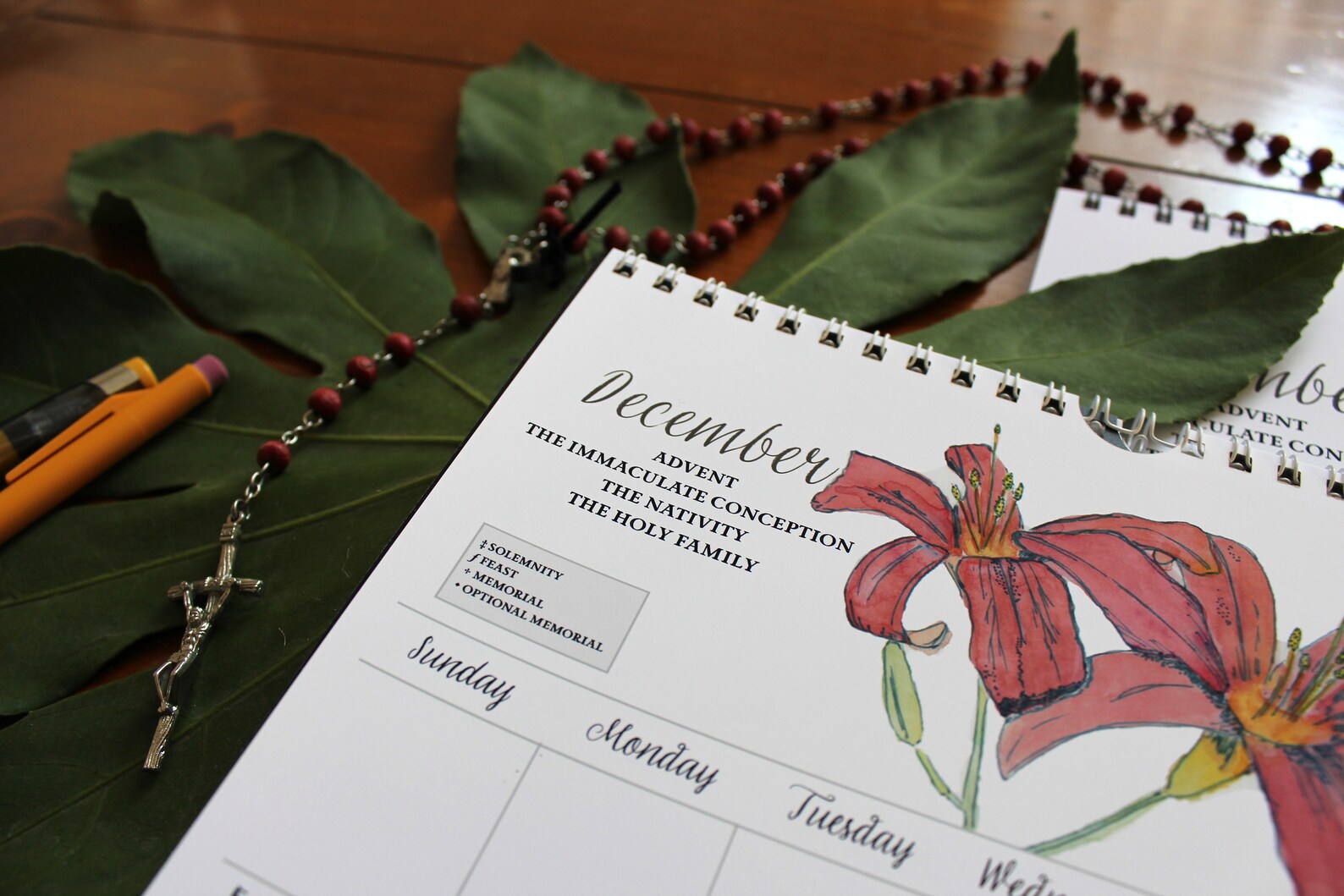 2021 Catholic Liturgical Wall Calendar Liturgical Living | Etsy