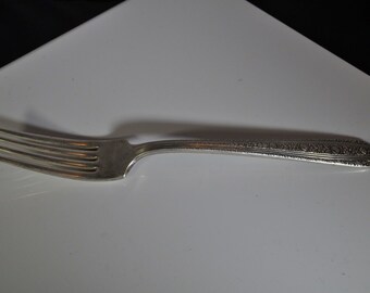 Wallace Normandie sterling silver 7 7/8" Dinner Fork(s) no monogram