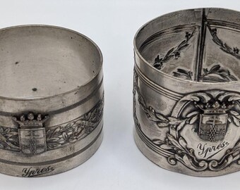 ヴィンテージ フランス製 シルバープレート アンティーク ナプキン