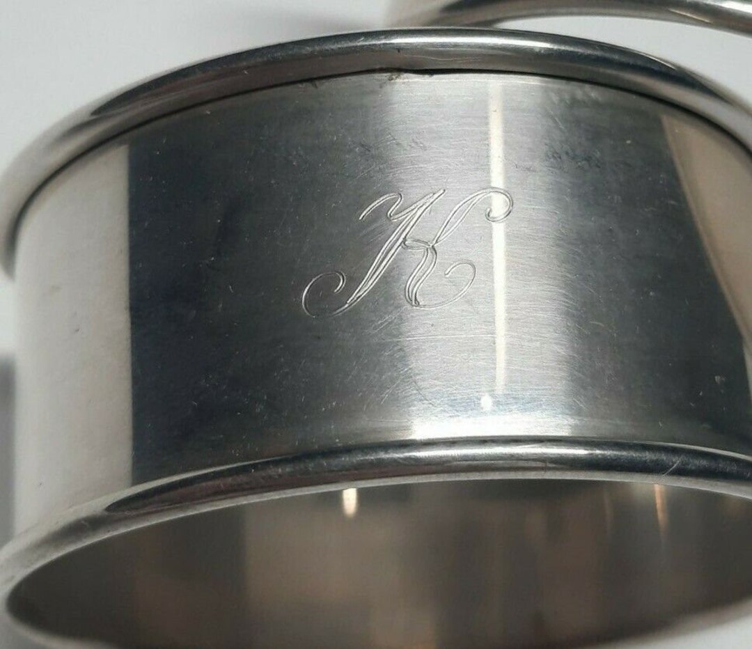 Reed and barton deals sterling silver napkin rings