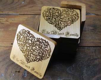 personalized gun heart coasters gun heart firearms firearm etsy