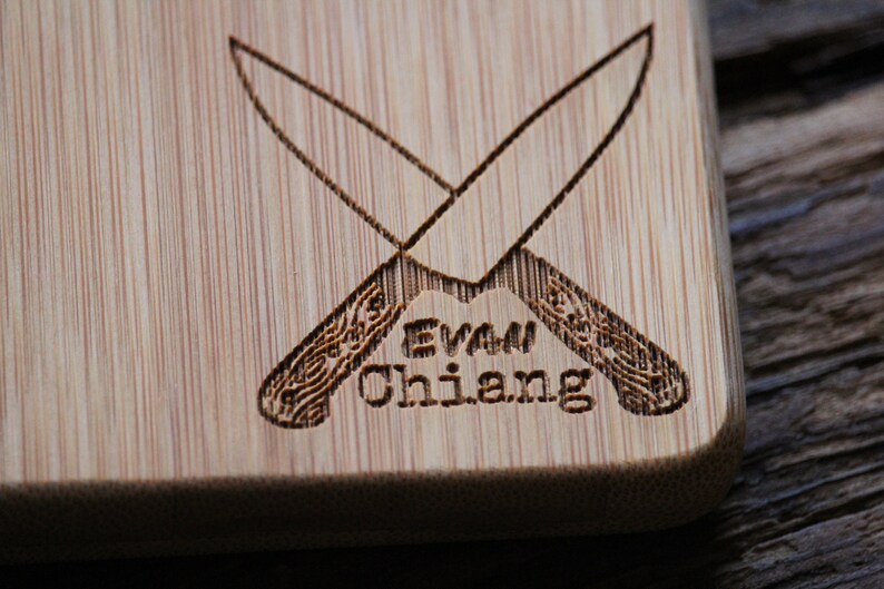 Personalized Chef Cutting Board Cook Gift Restaurant Etsy