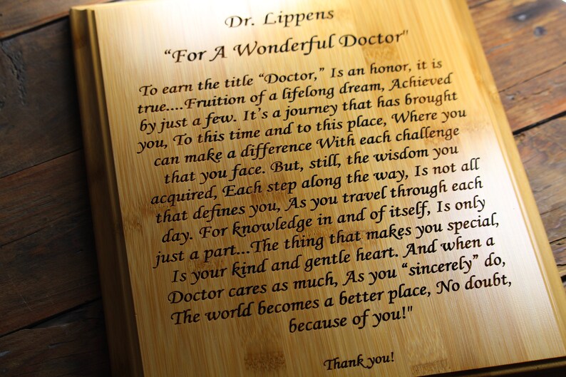 Personalized Engraved Wood Plaque Wall Hanging Art Customize Etsy