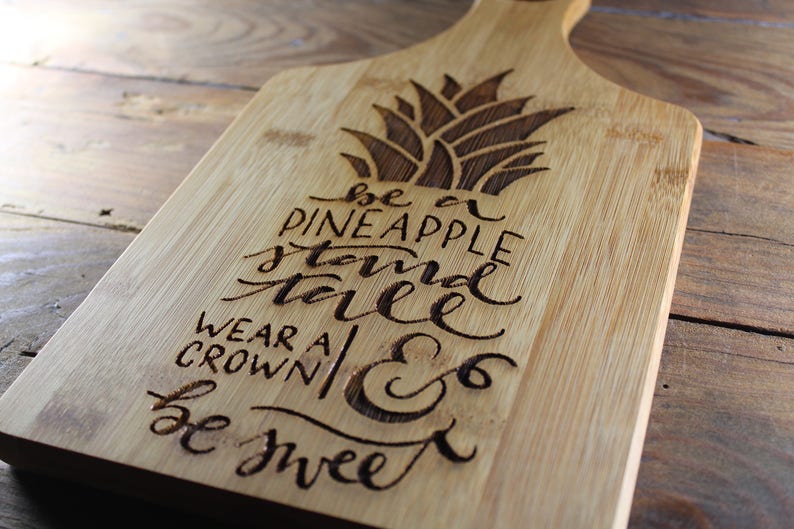 Personalized Cutting Board Pineapple Cutting Board Pineapple Etsy UK