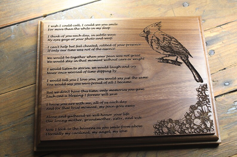 Personalized Engraved Wood Plaque Wall Hanging Art Customize Etsy