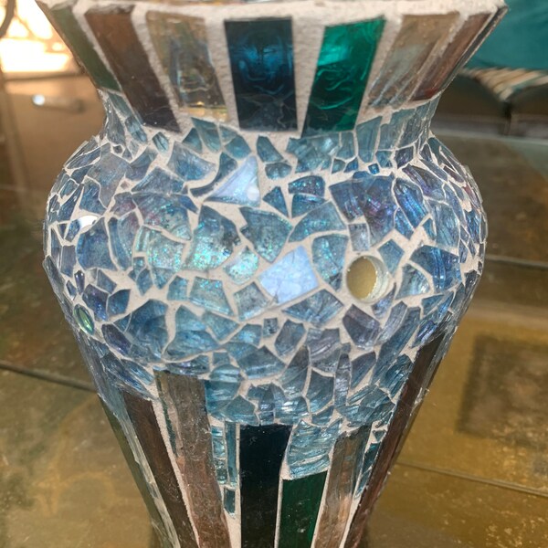 Mosaic Vase Etsy