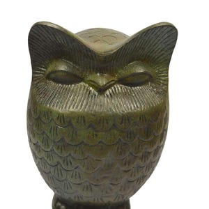 Owl of Wisdom Bronze sculpture