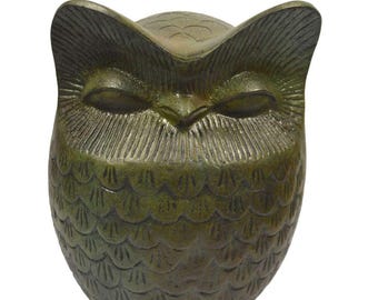 Owl of Wisdom Bronze sculpture