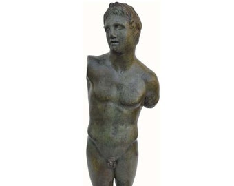 Handmade Bronze Alexander Statue – Greek King of Macedon Replica