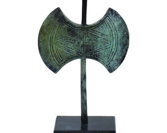 Double Headed Axe - Mini Bronze Labrys - Museum Reproduction - Minoan Period