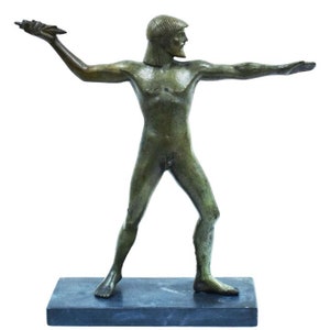 Zeus King of the Olympians Gods bronze sculpture statue - Ruler of Sky and Thunder