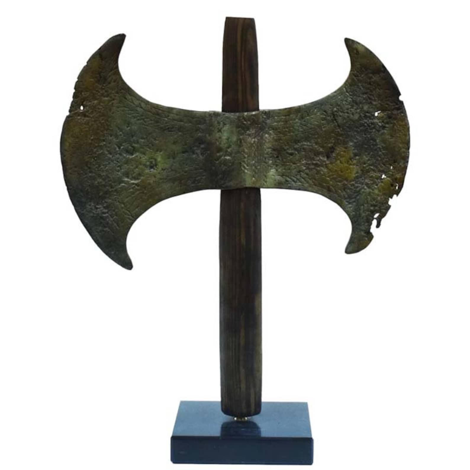 Le Labrys Double Headed Large Axe - Bronze Labrys - Museum Reproduction - Minoan ...