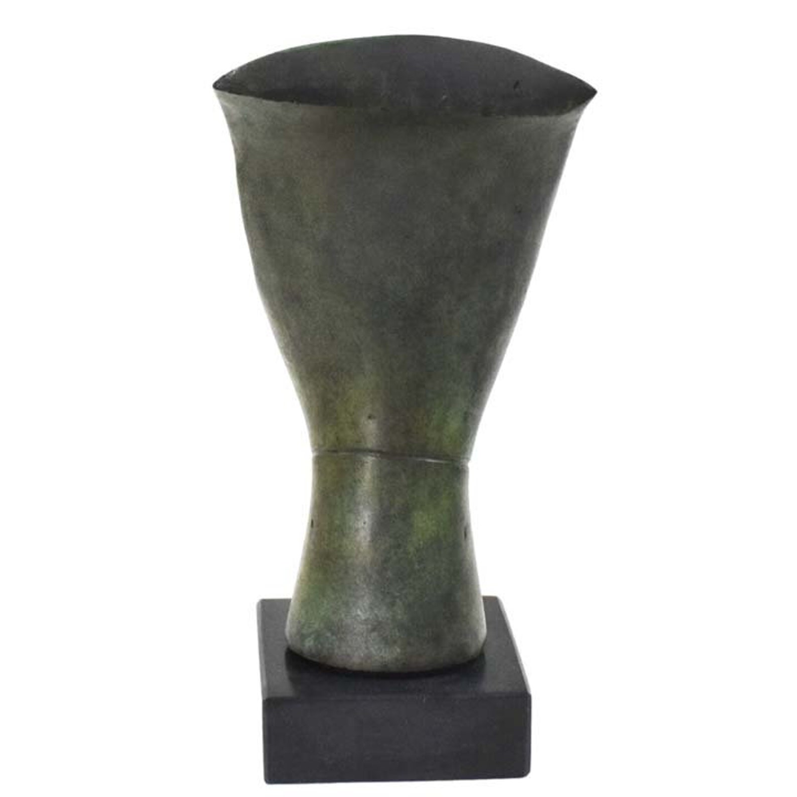 Cycladic Bronze Head - Abstract Art Statue - Simplicity - Ancient ...