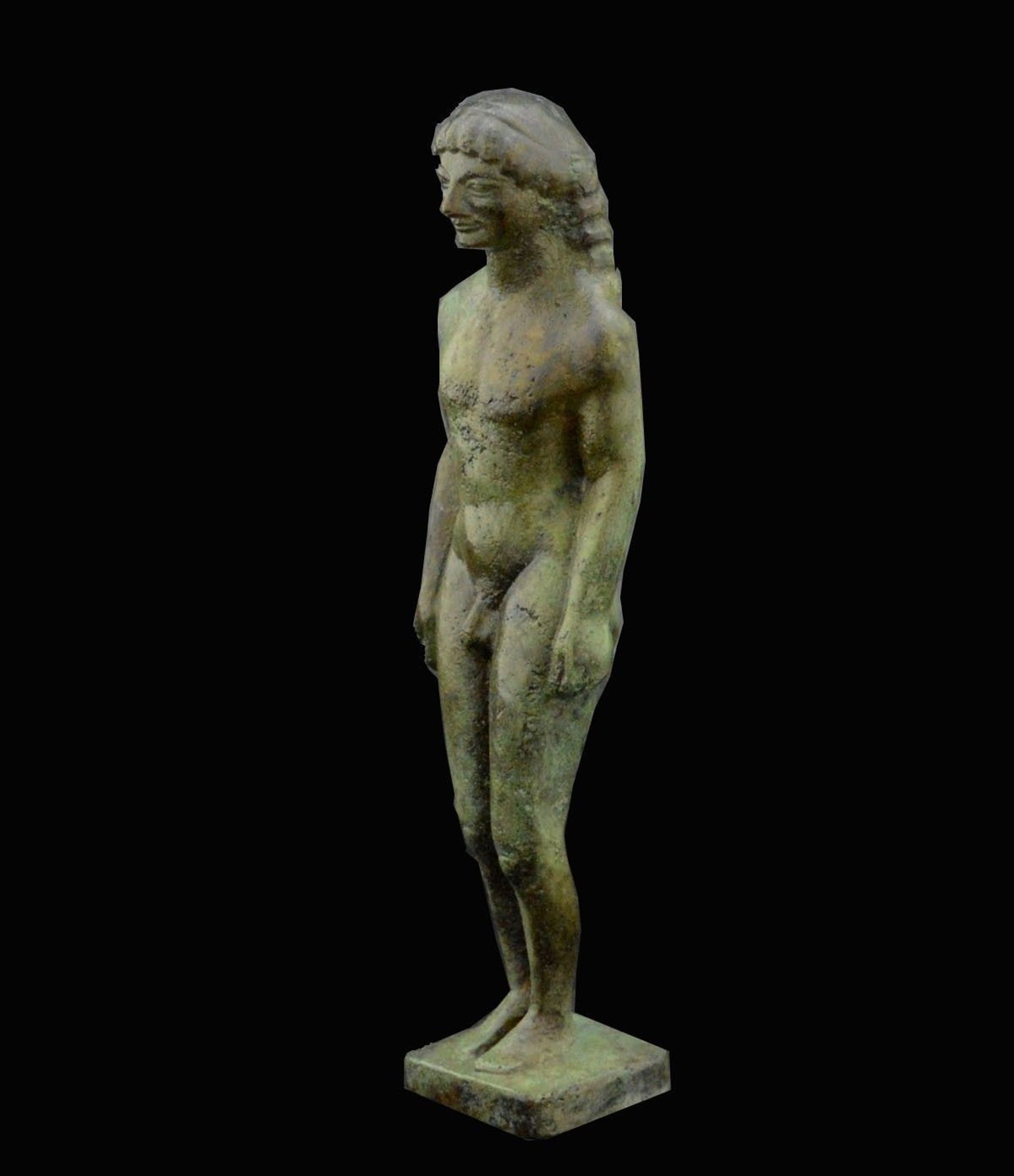 Kroisos Kouros Bronze Statue Etsy
