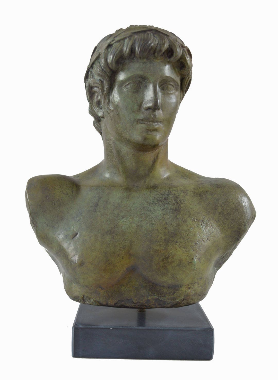 Apollo Statue Bust Ancient Greek God of Light Sun Poetry Etsy