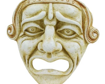 Antiguo Teatro Griego Drama Tragedia Mascarilla pequeña