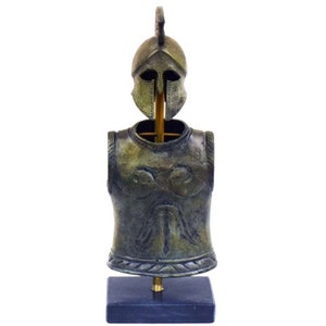 スパルタ コリント式胸甲 ヘルメット付き 古代ギリシャ戦士