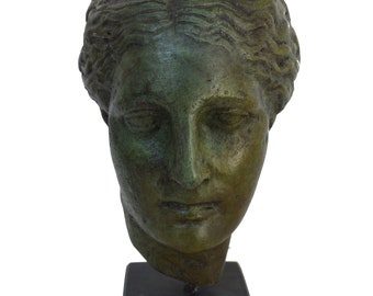 Hygeia head statue Ancient Greek Goddess of health
