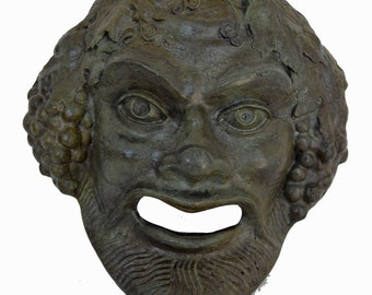 Bronze mask of Bacchus &quot;the liberator&quot;