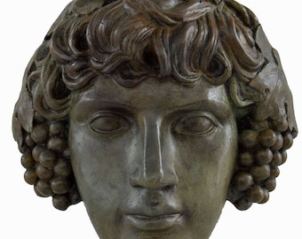 Antinous, Antinoos Bronze Mask the favourite of the Emperor Hadrian