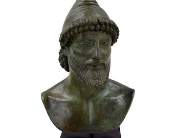 Odysseus King of Ithaca Bronze Bust - Greek Odyssey - Trojan War Mythical Hero