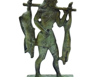 Odysseus King of Ithaca Bronze statue - Odyssey Trojan War Mythical Hero