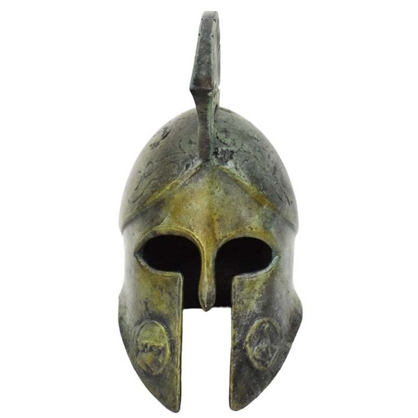 Petit casque corinthien - Bronze pur - Infanterie soldat hoplite spartiate grecque