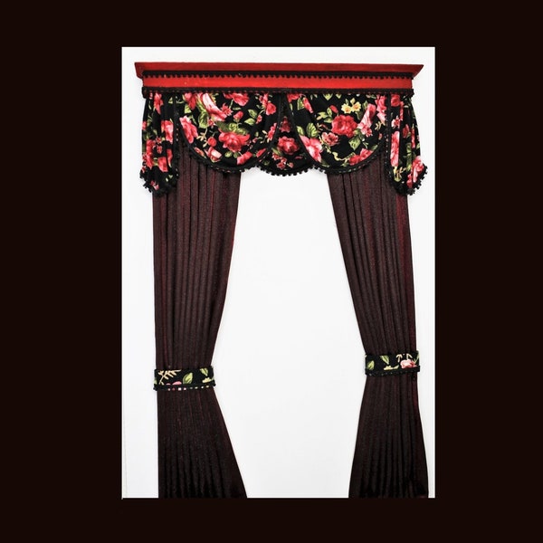 Swags and Tails Curtains Etsy