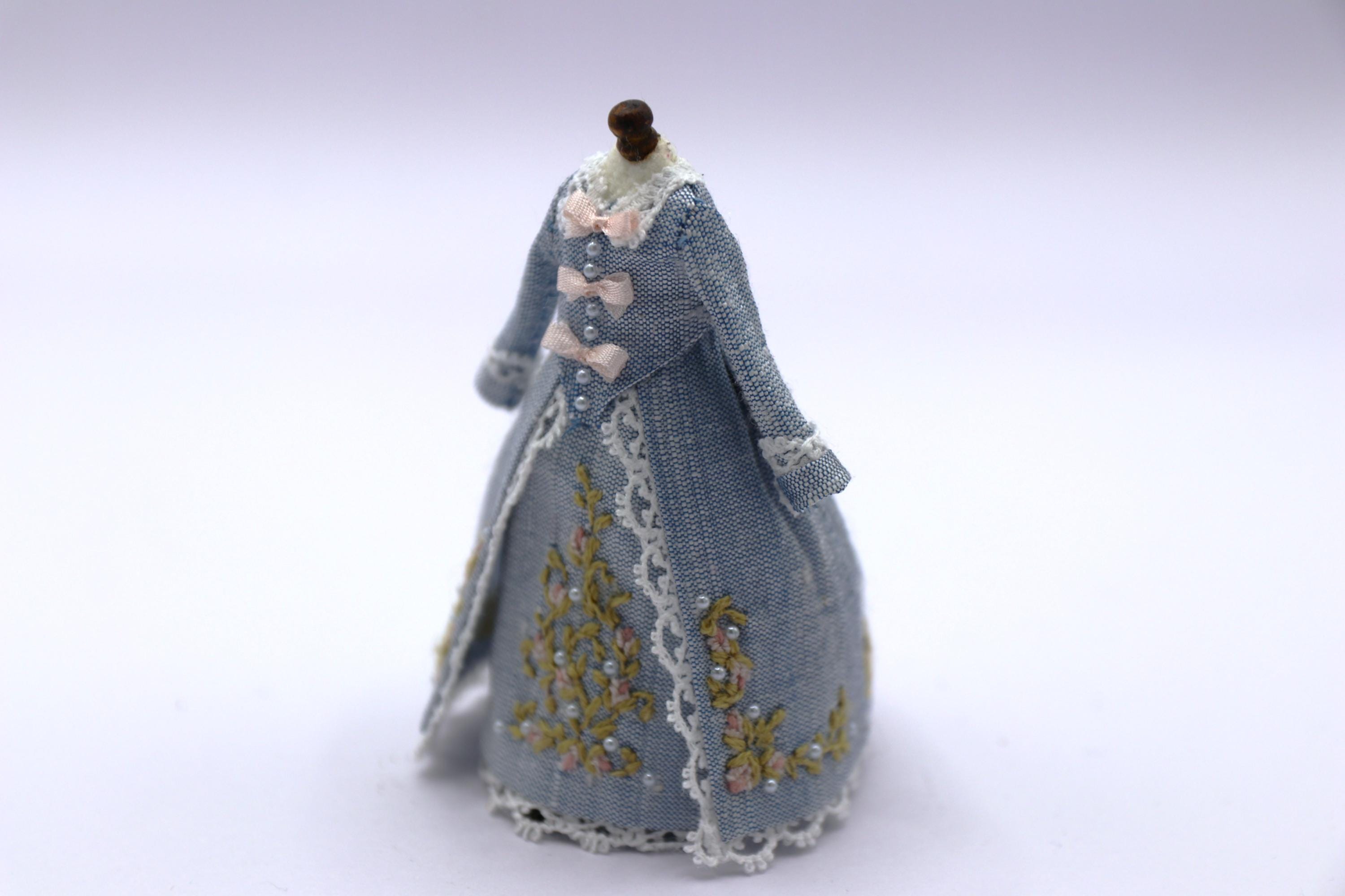 marie antoinette mini dress Blue Lace Marie Antoinette Style Short Dress Set Heart of Doll