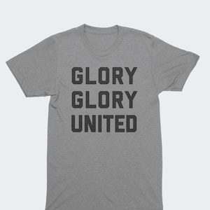 Glory Glory United Men&#39;s T-Shirt Unisex Premier League Soccer Fan Gift