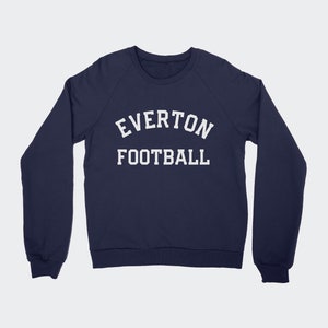 Everton American College Style Crewneck Sweatshirt Unisex