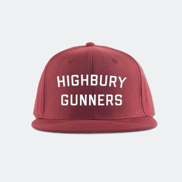 Arsenal Snapback Hat Highbury Gunners - Premier League soccer football snapback hat