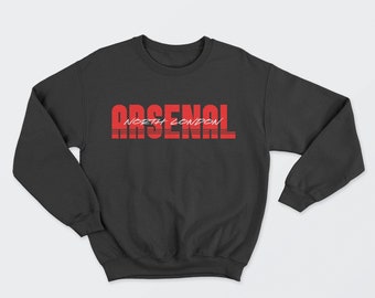 North London Arsenal Style Crewneck Sweatshirt Unisex