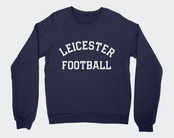Leicester American College Style Crewneck Sweatshirt Unisex