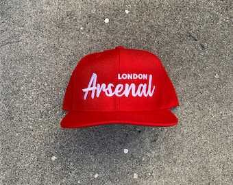 Sombrero Snapback Arsenal Striker Edition - Sombrero snapback de fútbol de la Premier League