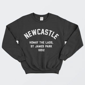 Newcastle Vintage Style Crewneck Sweatshirt Sweater Unisex Gift