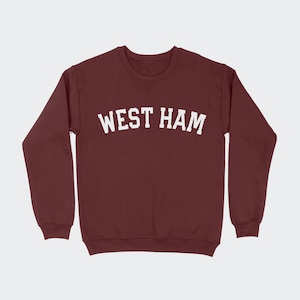 West Ham American College Collegiate Sweatshirt Unisex Fan Gift